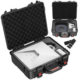 MEKEET front view of hard case showing rugged protection
