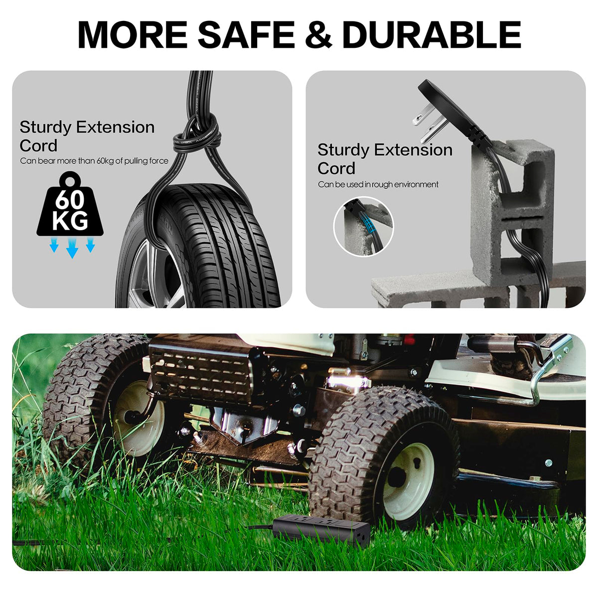 MELAUDI durable ABS+PC housing for harsh outdoor environments.