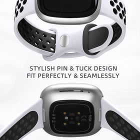 Maledan silicone band for Fitbit Sense 2 ensures secure fit and easy installation.