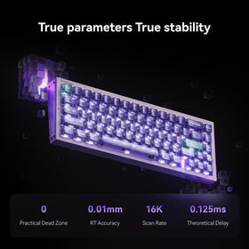 MelGeek REAL67 rapid-trigger 8kHz polling for fast gameplay