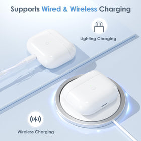 Meliif AirPods 3 replacement case open lid with sync button visible.