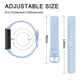 Meliya Inspire 3 adjustable wristband close-up for a snug fit