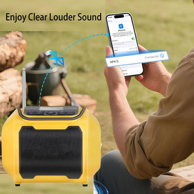 Mellif Bluetooth stereo pairing enables dual-speaker setup for richer small-space audio