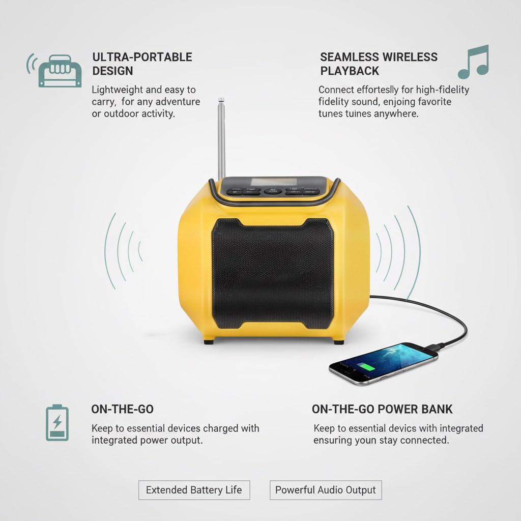 Mellif radio dock and battery connection showing simple power integration for field use
