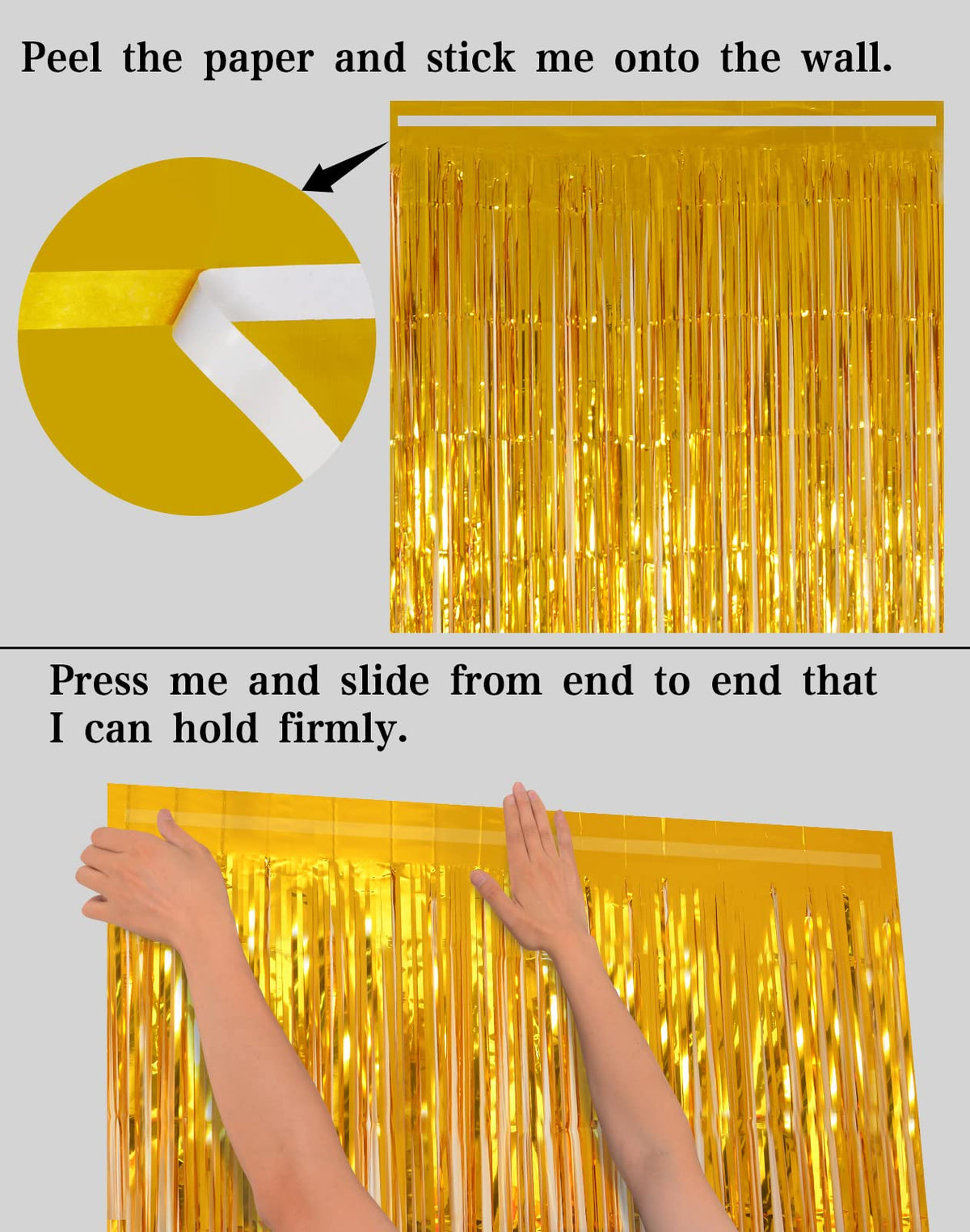 Melsan packaging keeps curtains untangled and ready to use.
