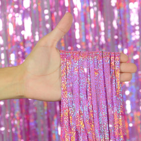 Melsan tinsel strands moving to show photogenic shimmer and motion