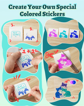 Memoqueen Phomemo T02 label texture detail highlighting transparent paper finish for neat stickers