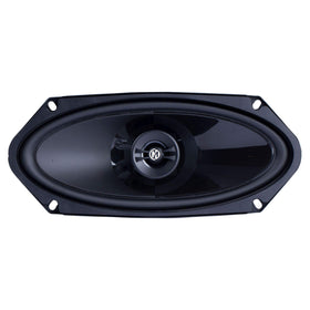 Memphis Audio PRX410 M Cone design delivers stealthy aesthetics.