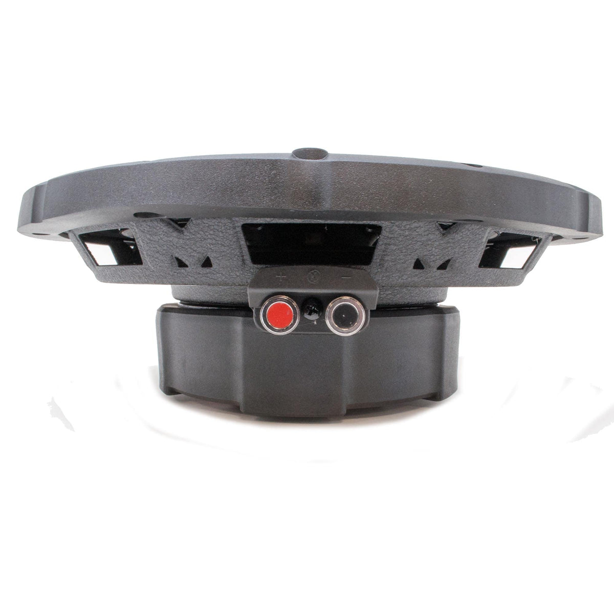 Memphis Audio PRXS1024 cone detail with reinforced spider design.