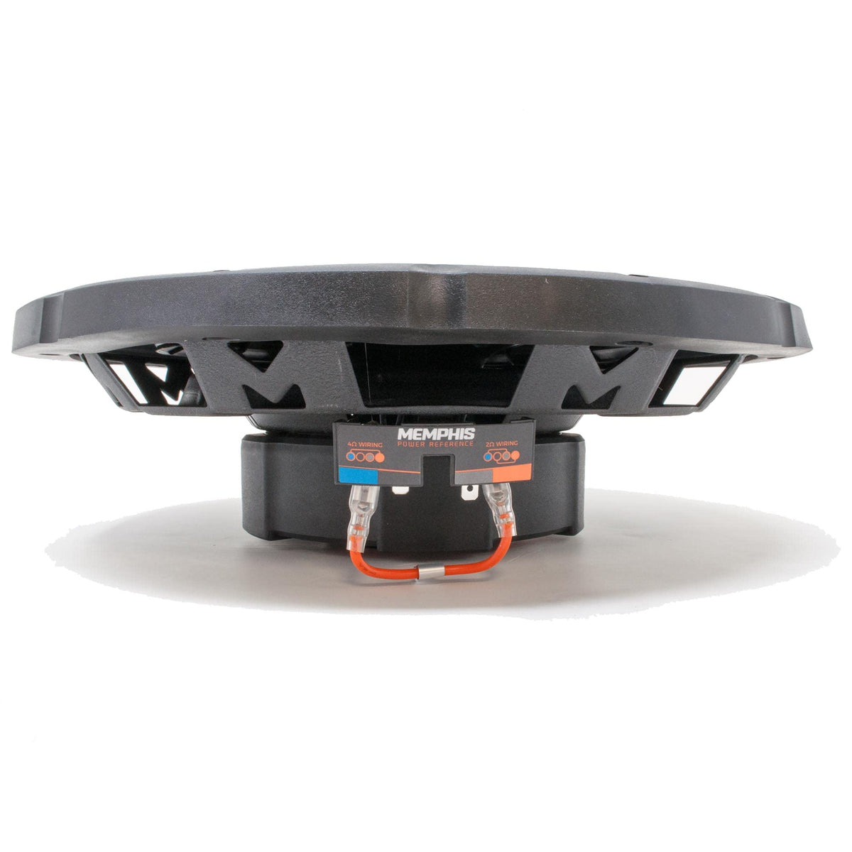 Memphis Audio PRXS1224 DVVC cooling close-up showcases advanced voice coil cooling.