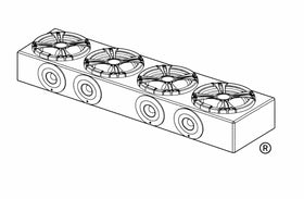 MENACE AUDIO VoiceBOX installed in vehicle demonstrating four midrange and four tweeters