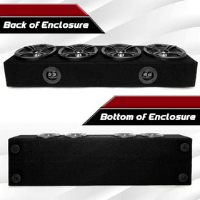 MENACE AUDIO VOICEBOX angled view showing space-saving enclosure design