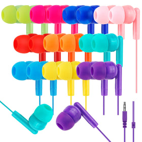 MENGLALA bulk kids earbuds for classrooms in 60-pack, easy sharing.