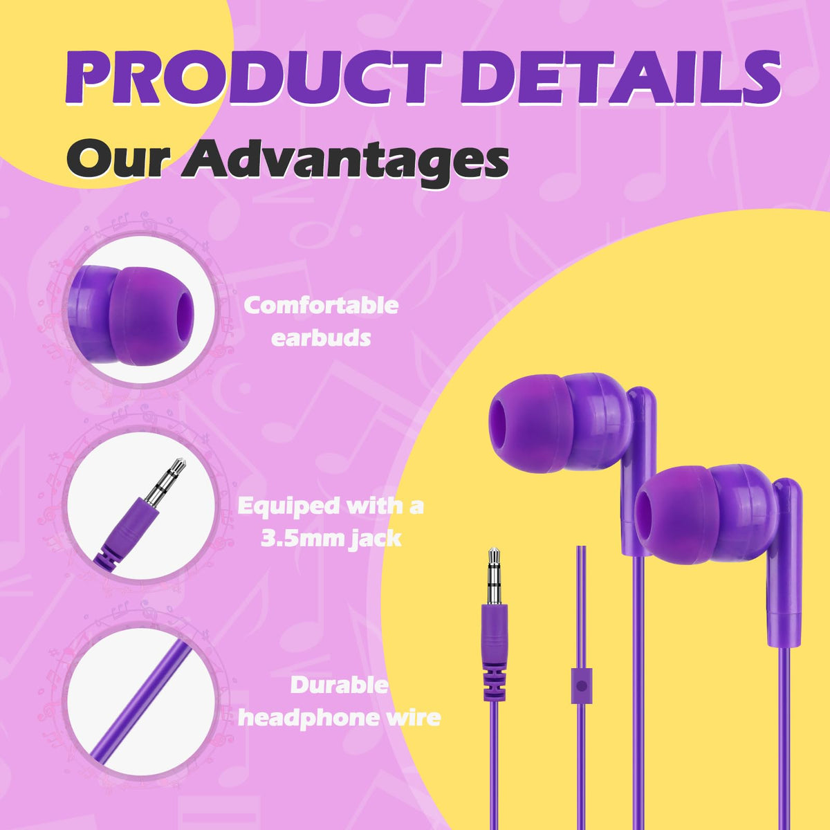 MENGLALA ten-color mixed set helps students distinguish devices quickly.