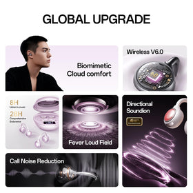Menglang ergonomic ear-clip suits small ears and glasses wearers