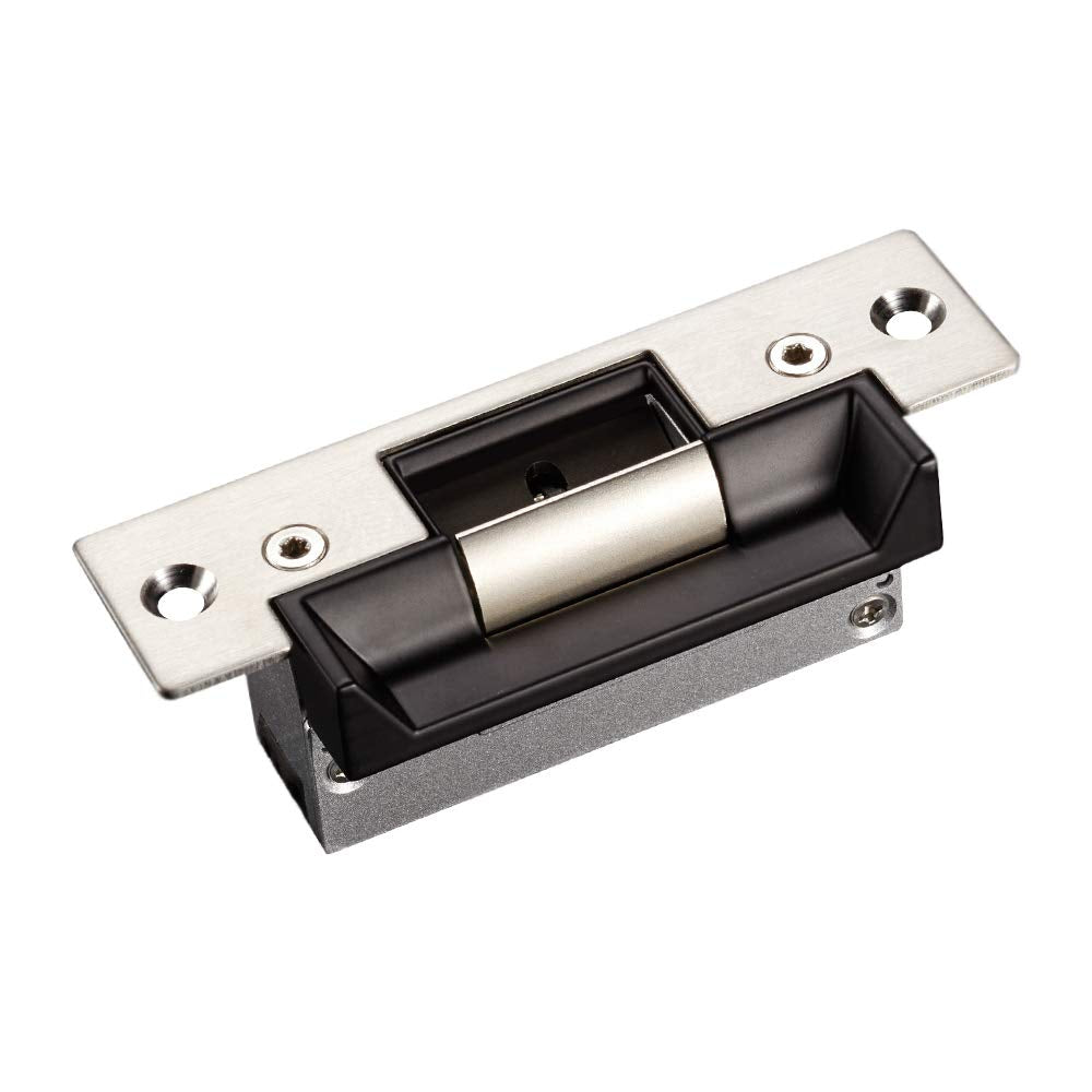 MENGQI-CONTROL front view of electric strike showing robust design and secure fit