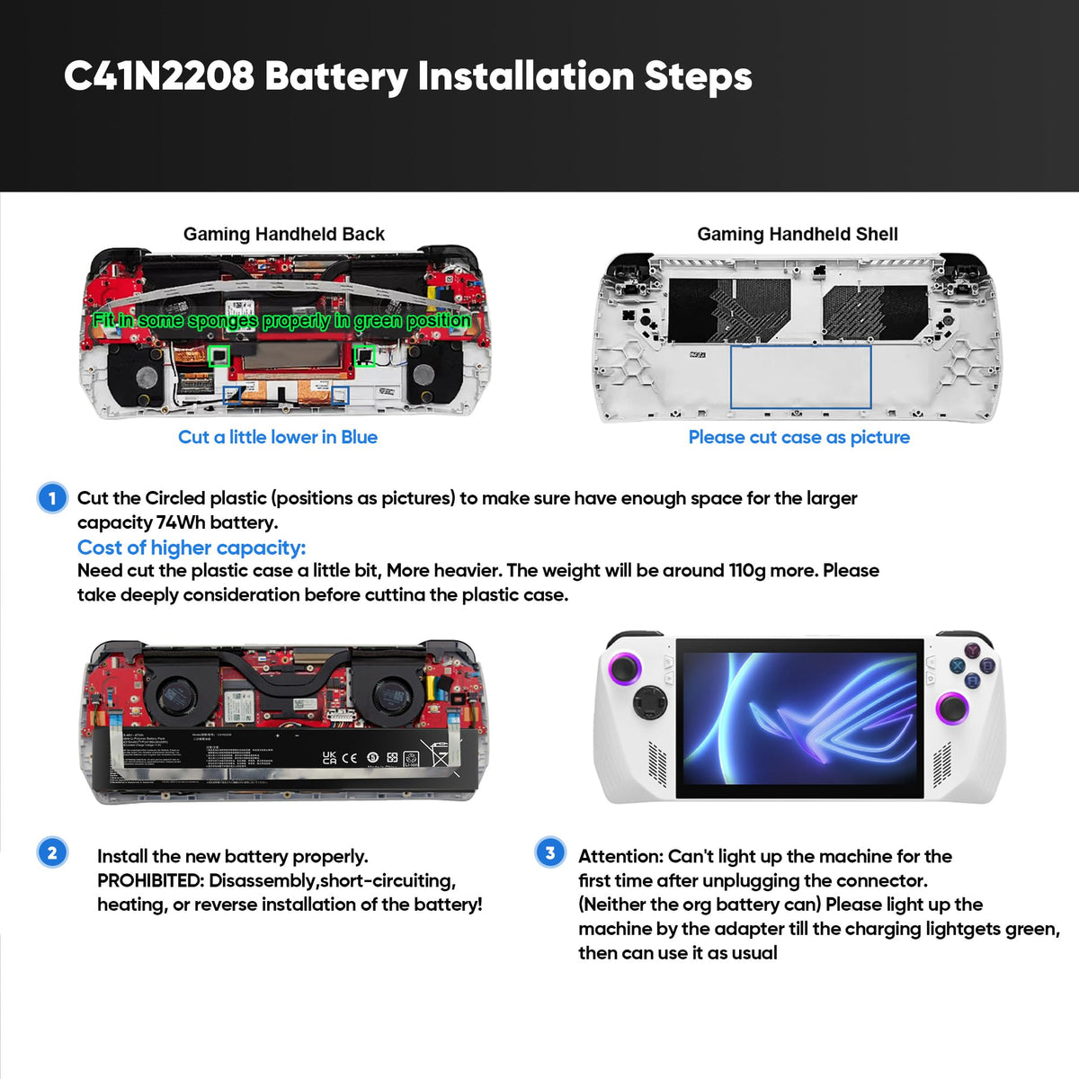 Menlonigt installed in Asus RC71L demonstrating easy replacement benefit