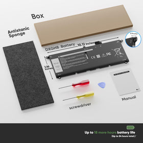 Menlonigt DXGH8 package contents with screwdrivers and manual for easy swap