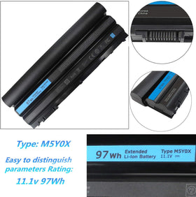 Menlonigt battery installed in Dell laptop demonstrating easy swap-in and restored runtime
