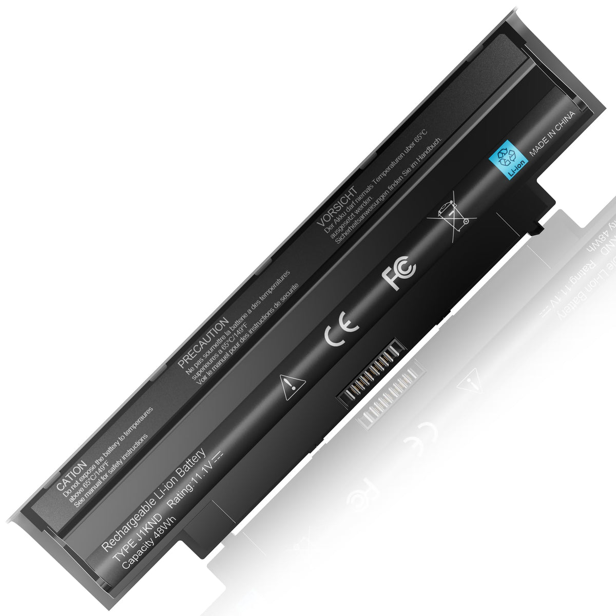 Menlonigt J1KND battery in packaging ready for Dell replacements.