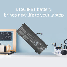 Menlonigt battery installed in a Yoga 13 laptop, demonstrates correct size and fit