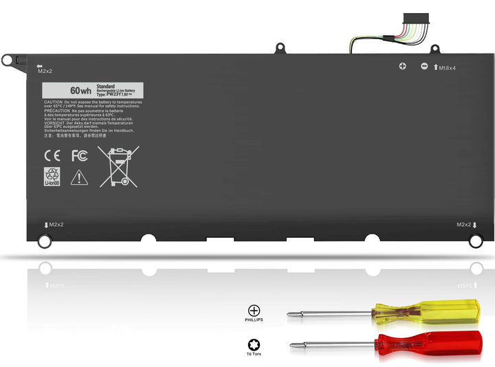 Menlonigt PW23Y front packaging showing battery and accessories, reliable replacement
