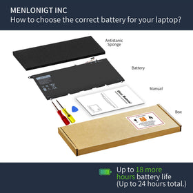 Menlonigt PW23Y next to ruler showing compact size and accurate fit for XPS 13 9360