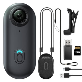Meoilkolnm mini body camera worn on neck for discreet hands-free recording.
