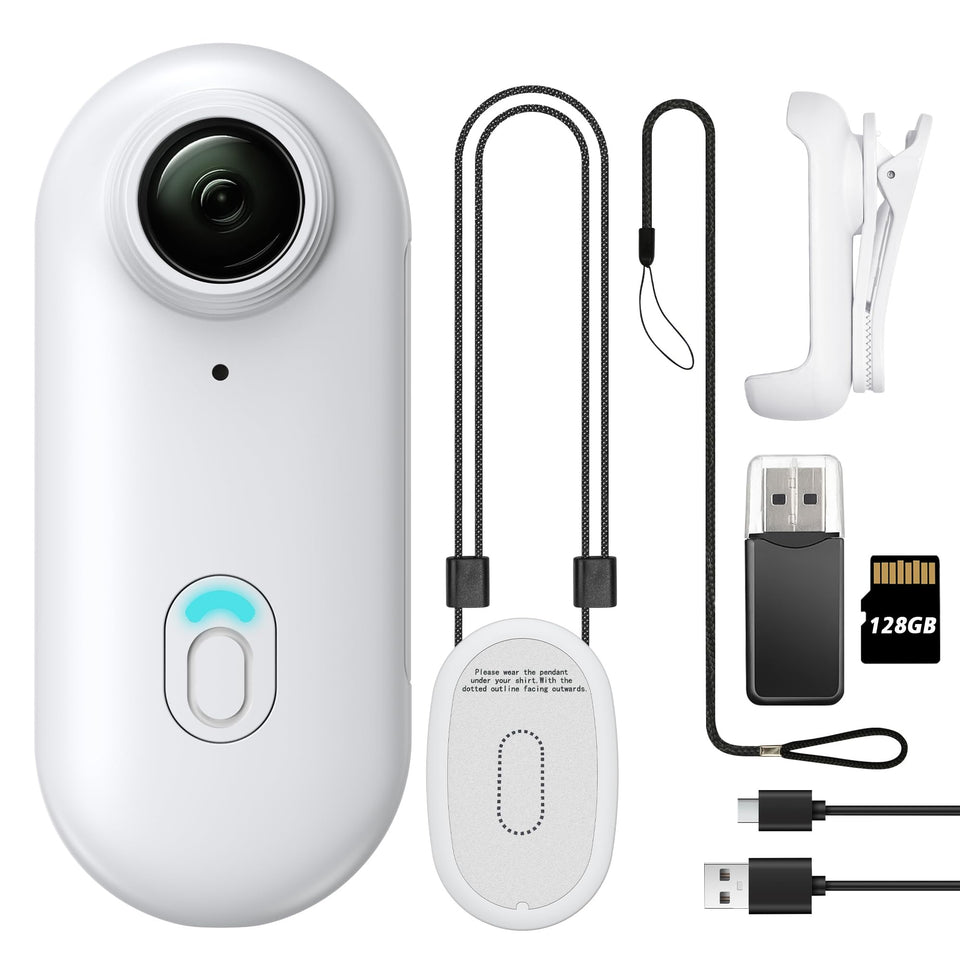 Meoilkolnm pocket-size body camera for on-the-go recording.