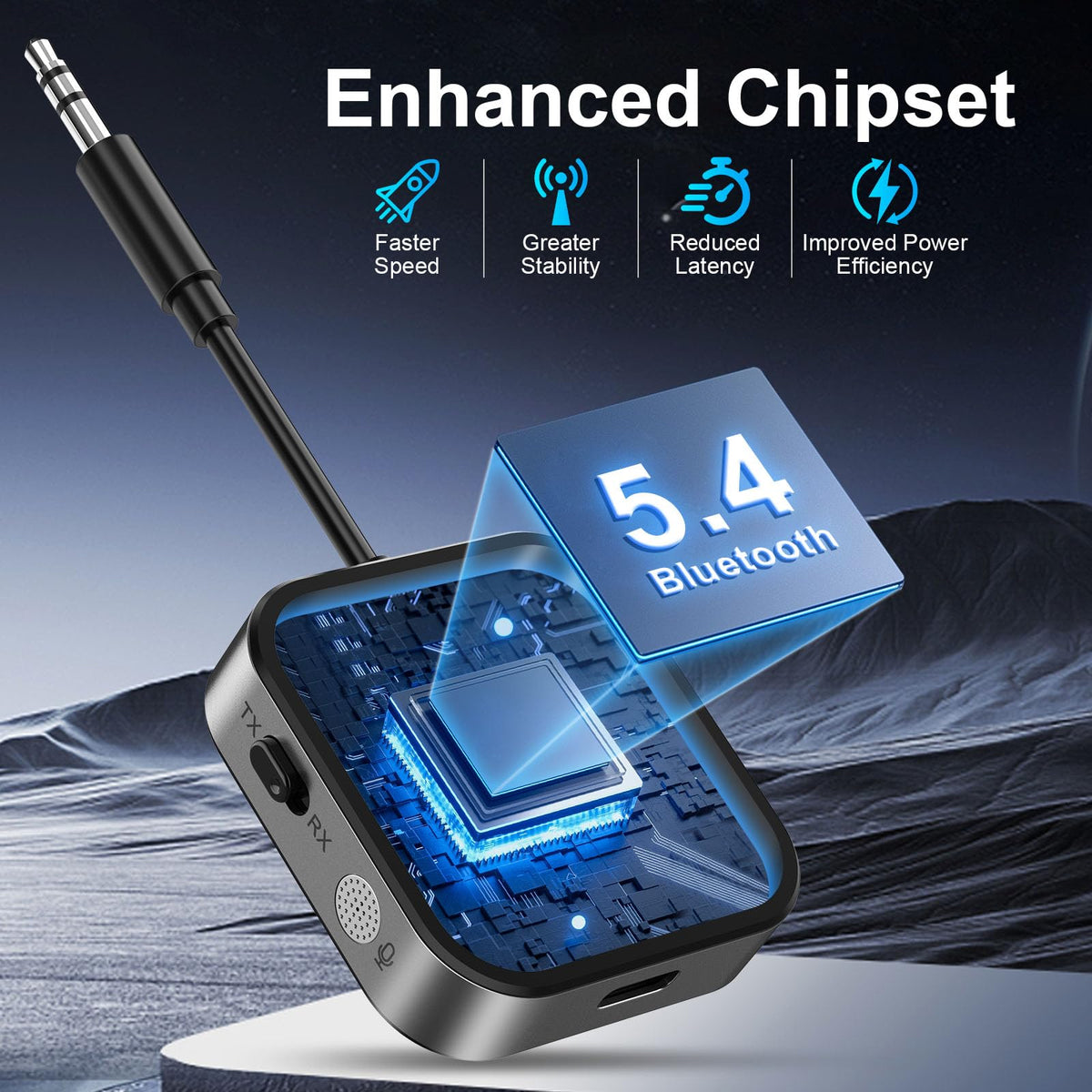 MepvabKY 2026Pro 3.5mm and RCA ports enable broad compatibility.