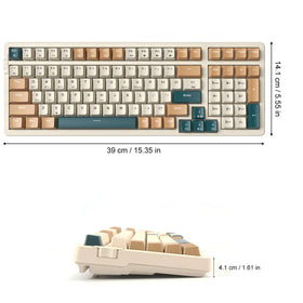 Merdia size comparison next to smartphone and laptop for portability advantage