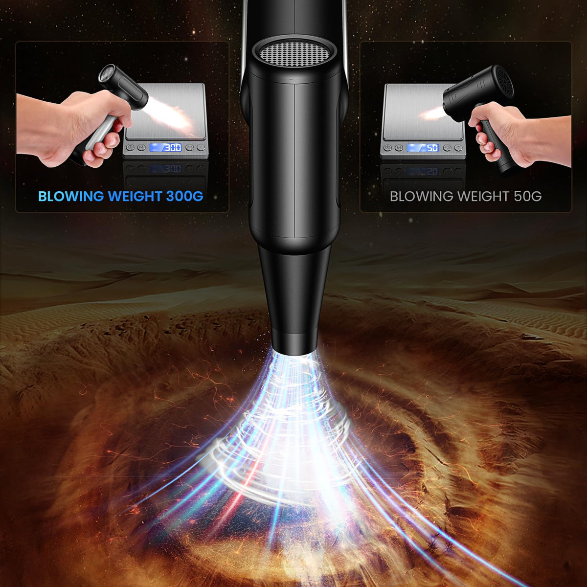Mershgaya 10000mAh battery enables long cordless cleaning sessions