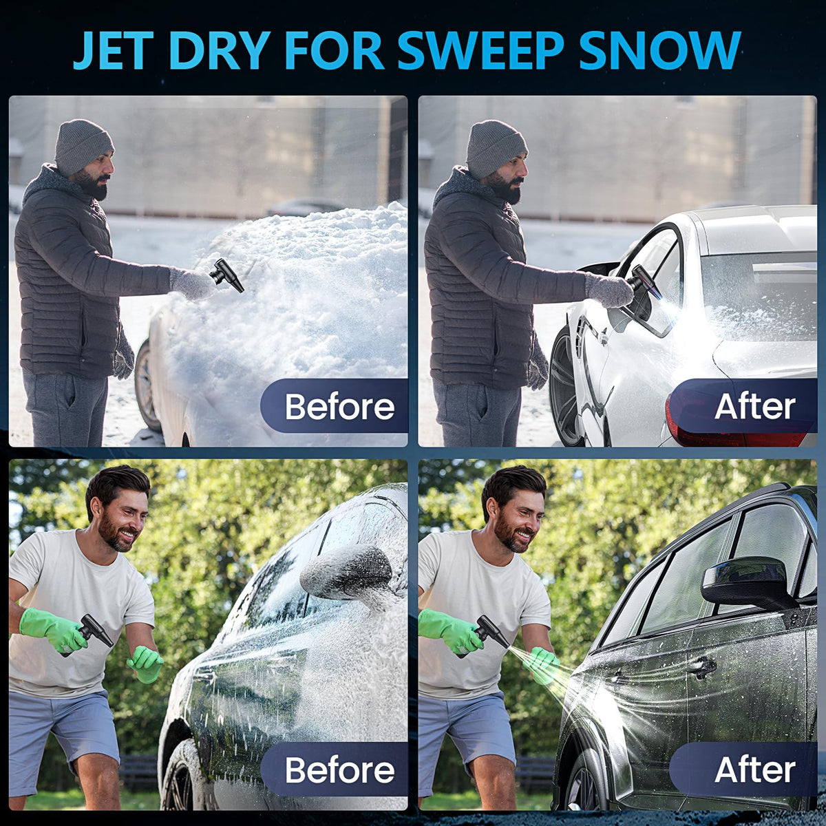 Mershgaya car interior dust removal from tight gaps