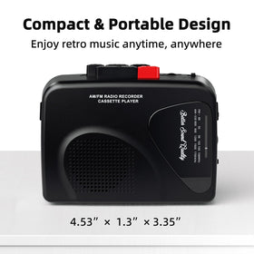 Mersoco cassette player earphones for private listening on the go.