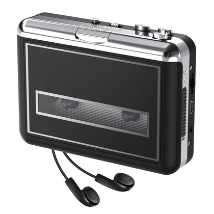 Mersoco cassette player front view for portable nostalgia and easy digitization.
