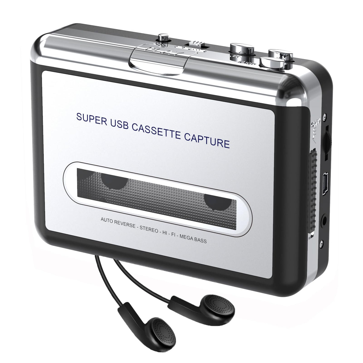 Mersoco Cassette Player front view for portable entertainment on the go.
