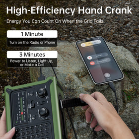 Mesqool dual USB ports charging phone and power bank simultaneously for convenience