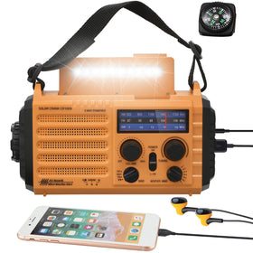 Mesqool front showing NOAA label and easy-to-use controls, ensures fast alerts