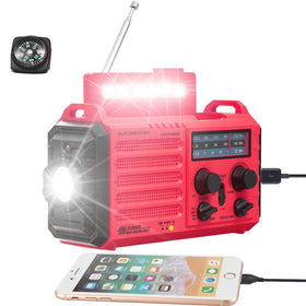 Mesqool front panel showing buttons and speaker for clear emergency broadcasts