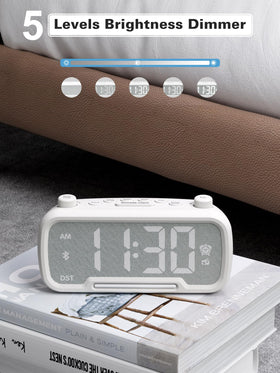 Mesqool dimmable night light creates a soft, sleep-friendly glow.
