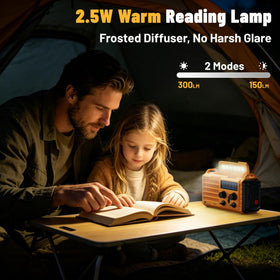 Mesqool SOS alarm active with red flashing beacon, attracts attention during emergencies