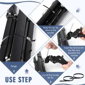 MESUADESI tensioning gun in hand demonstrating ergonomic control