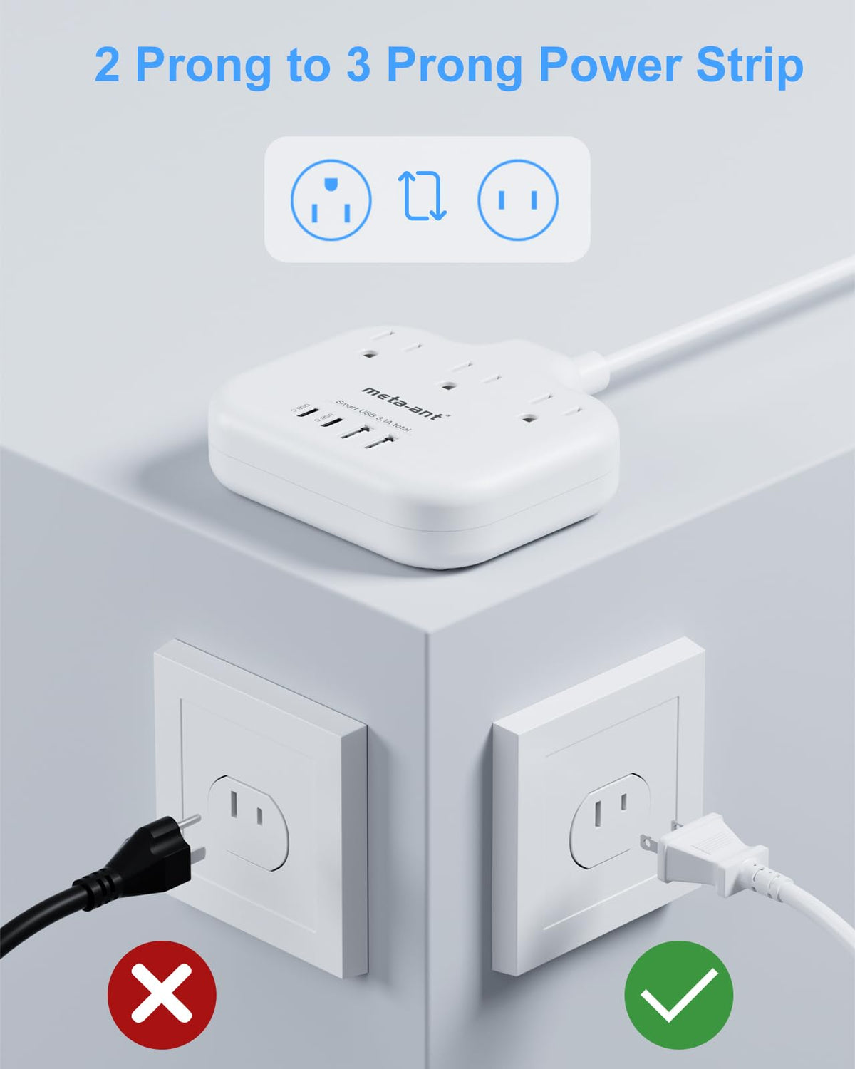 meta-ant ideal for older homes with vintage outlets