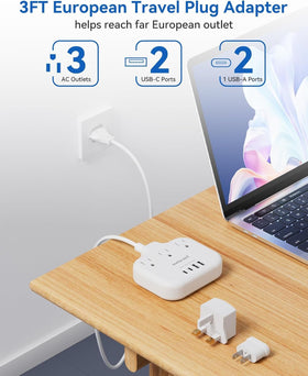 meta-ant PD30W next to passport and phone showing compact travel scale