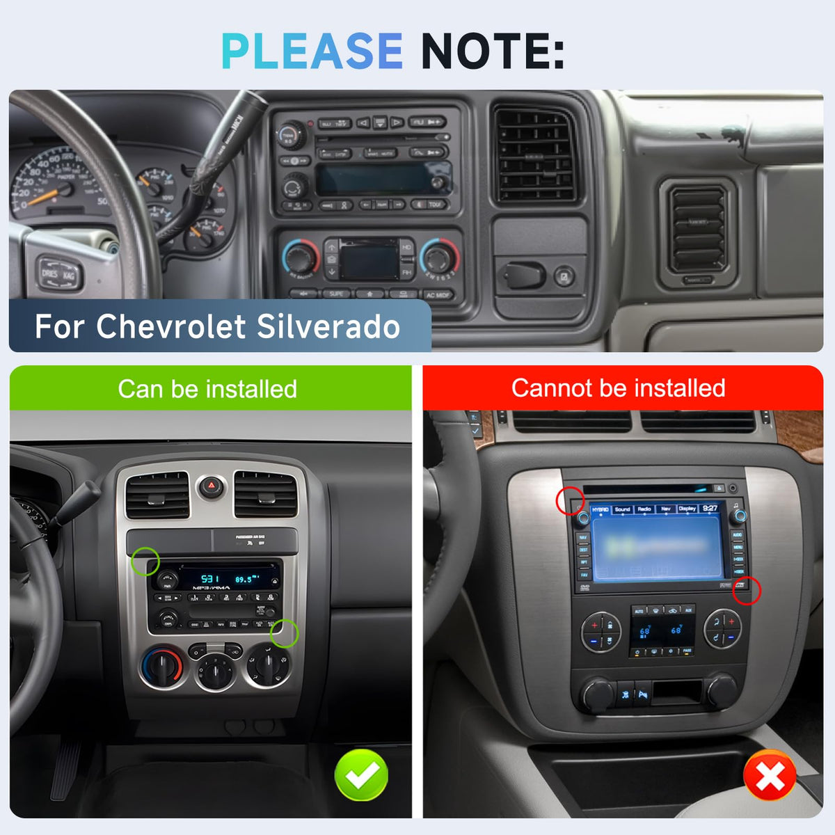 METEESER 7 inch IPS touchscreen with clear, bright navigation and media.
