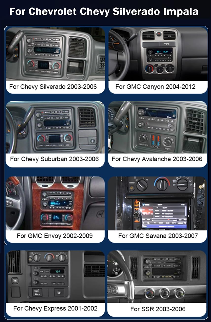 METEESER 8Core 6+128G car stereo fits Chevrolet GMC Hummer with rich features
