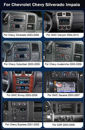 METEESER 8Core 6+128G car stereo fits Chevrolet GMC Hummer with rich features