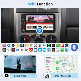 METEESER GPS WiFi navigation screen with offline maps for reliable routing.
