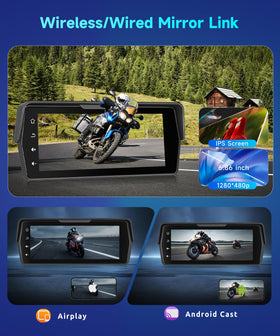 METEESER wireless CarPlay and Android Auto integration for seamless smartphone use.