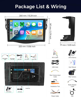 METEESER steering wheel controls compatible with Toyota RAV4